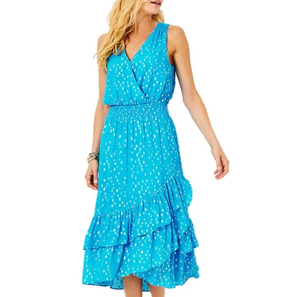 {Lilly Pulitzer} Brand New Valeri Midi Dress